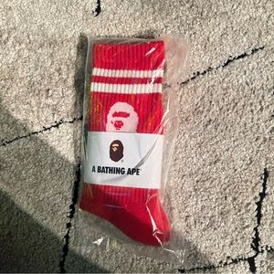 Multiple color ways bathing ape socks!!!
